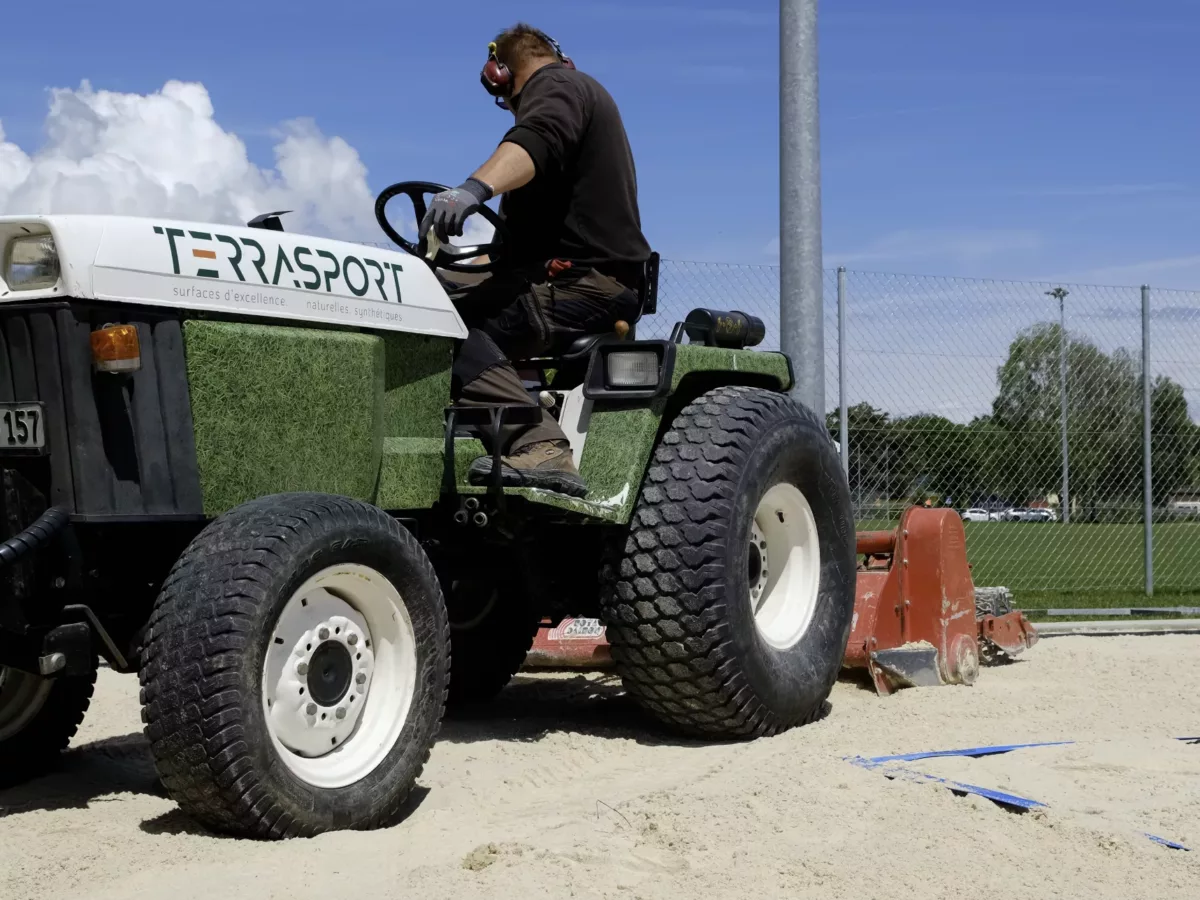 Entretien – Surface en sable, Beach-volley, Sable, Entretien - Surface en sable, Surface