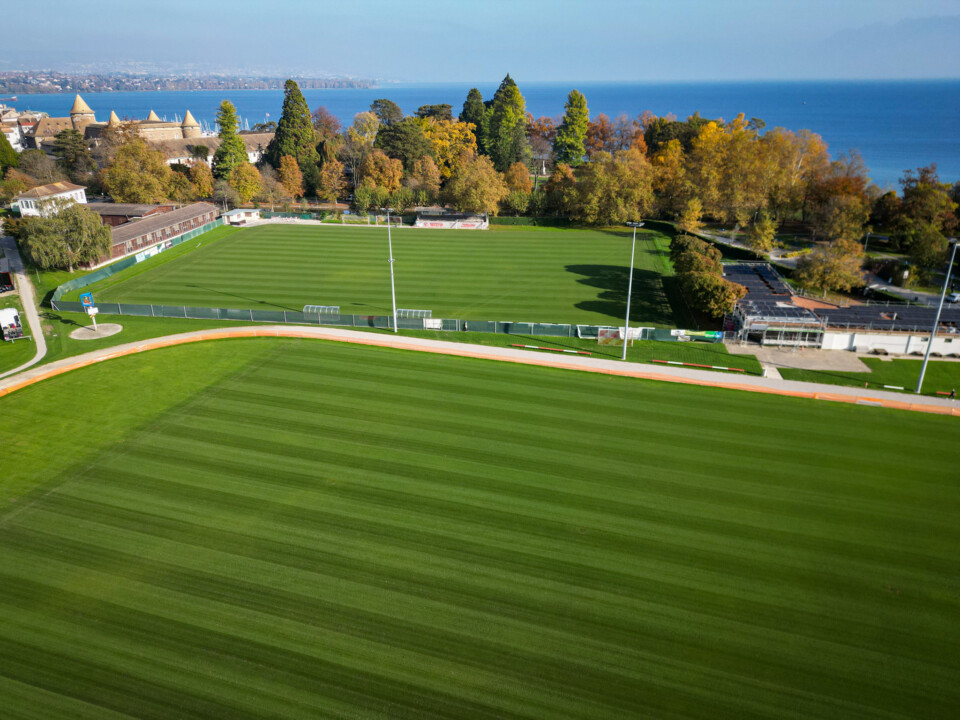 Réfection complète – Parc des sports, Football, Gazon en semis - 100j, Entretien - Gazon naturel & hybride, Réfe...