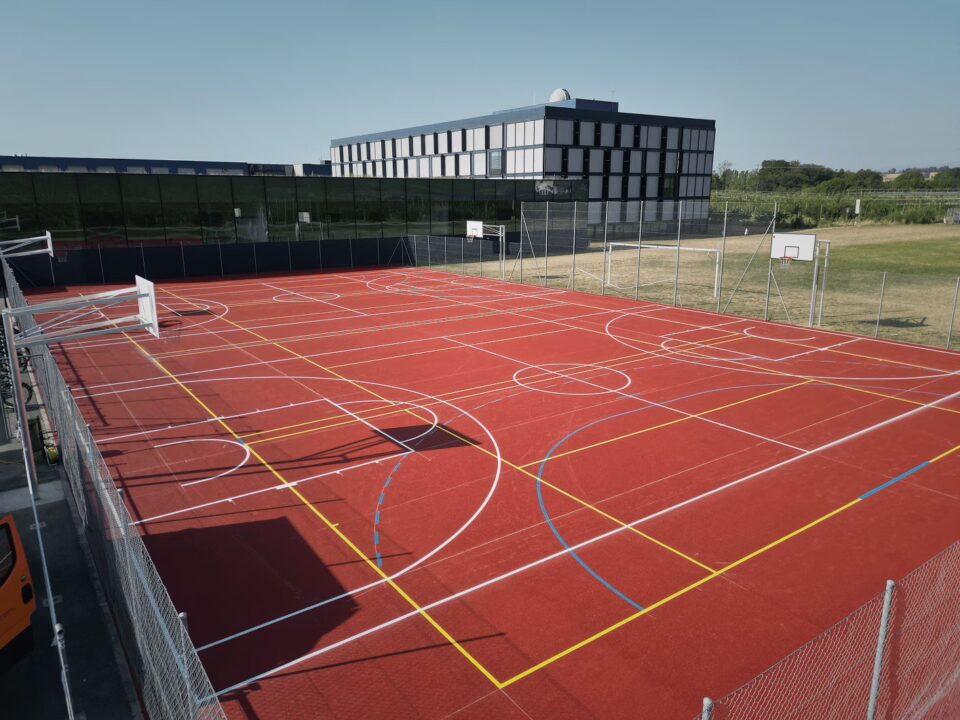 Multisport – Gymnase de Marcelin, Multisport, Rekortan, Réfection