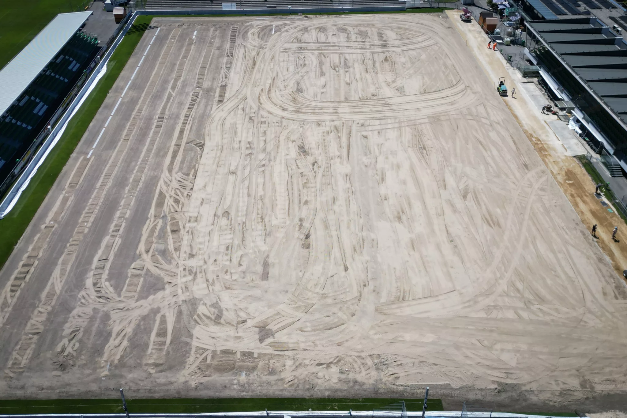 Substrat sable, Cricket, Football, Golf, Rugby